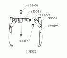 EXTRACTOR FORZA SERIE 1300 MECÁNICO DE 2 PATAS